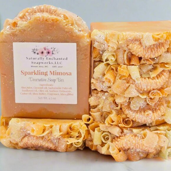 Handcrafted artisan soaps bundle of 8 soap bars, Shea butter Bath Body Soaps - Picture 6 of 10